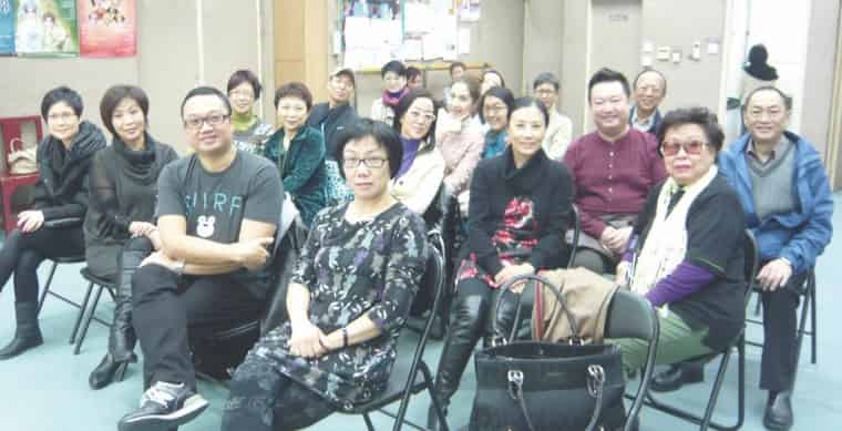 2011年馬來西亞粵劇老倌蔡艷香到港主持大師班及講座