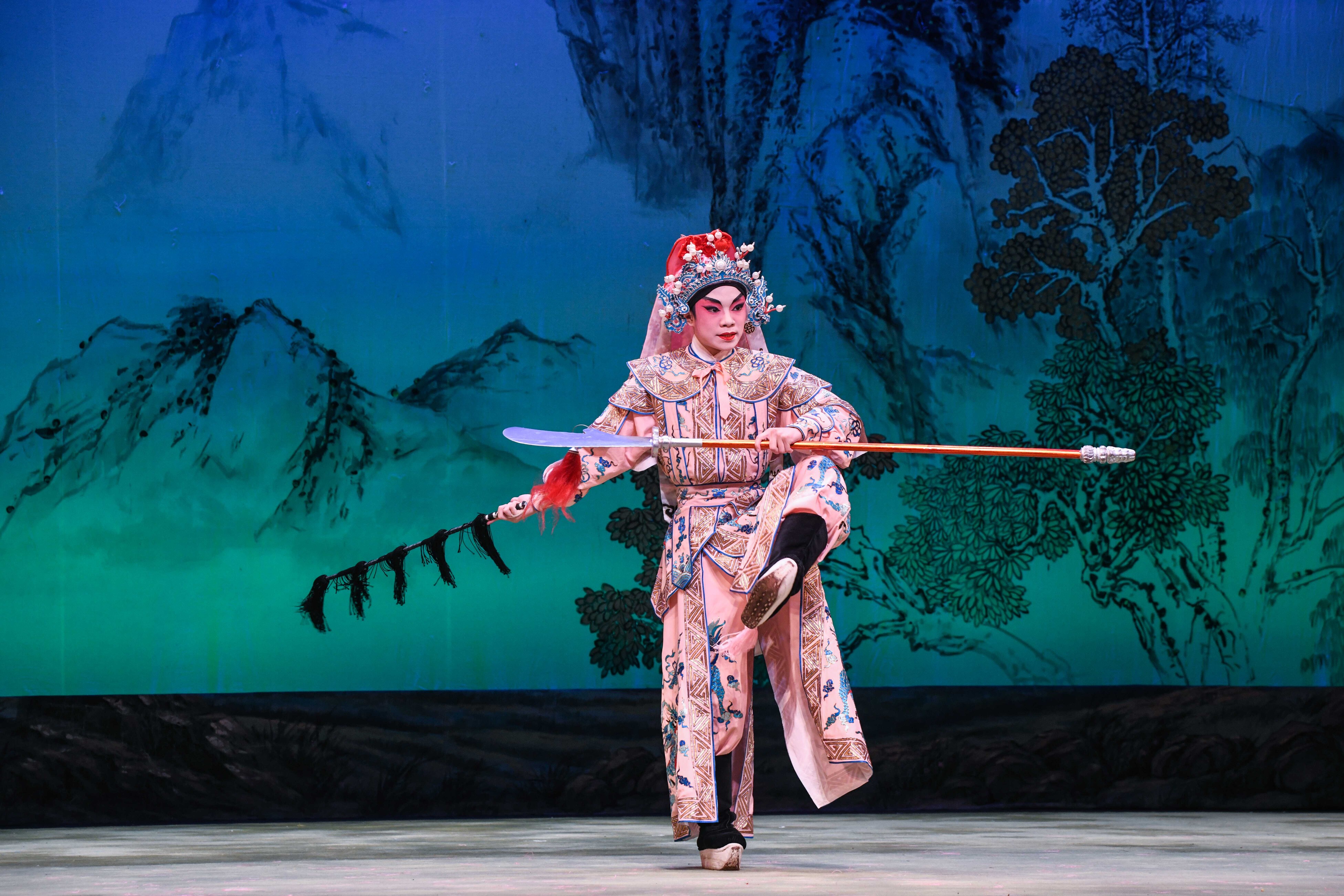 《狄青與雙陽公主》之〈追夫〉劇照：麥熙華飾狄青